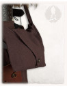 Medieval shoulder bag Helbig model, brown color