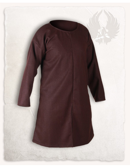 Godwin model brown medieval tunic