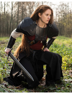 Victor model battle skirt, black color 2