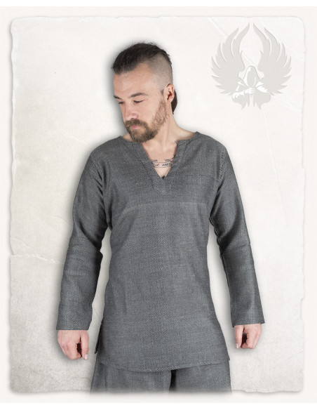 Viking tunic herringbone pattern...