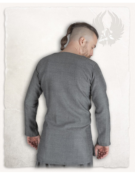 Viking tunic herringbone pattern...