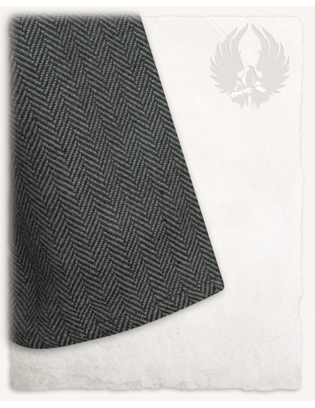 Viking tunic herringbone pattern...