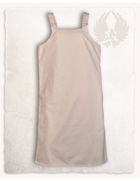 Peasant apron model Esther, cream color Peasant apron model Esther, cream color