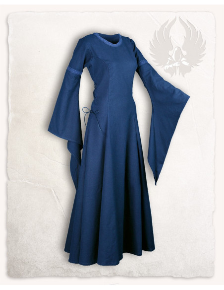 Medieval dress in premium cotton...