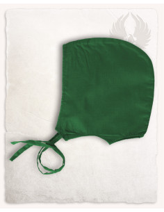 Medieval crespina green color model Lisbeth