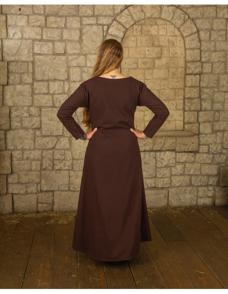 Medieval dress in premium cotton...