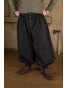 Wide leg pants Ataman model - black