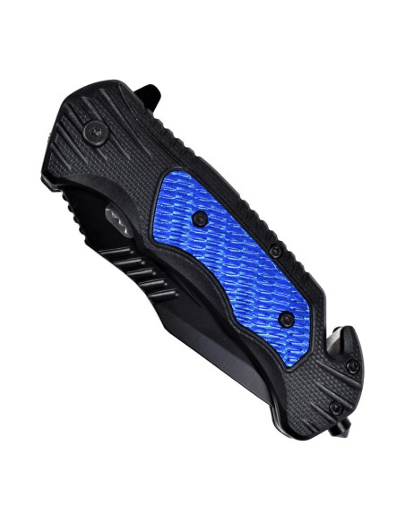 Assisted opening rescue knife (length...