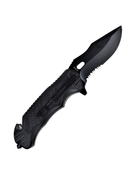 Assisted opening rescue knife (length...