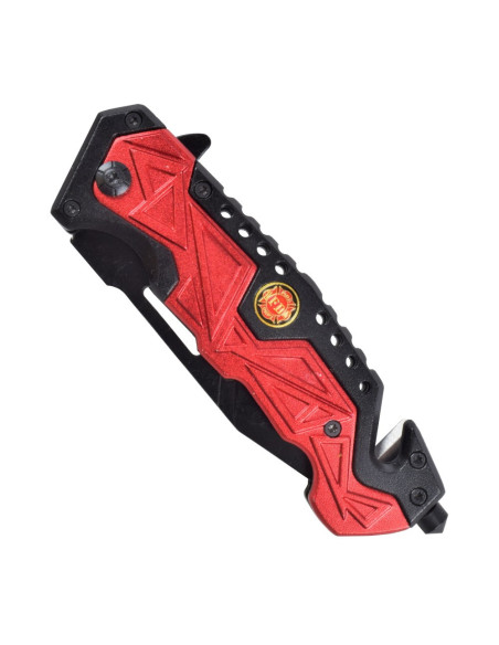 Fire Department red SCK rescue knife...