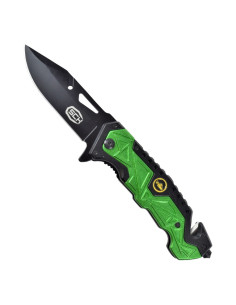Army green SCK rescue knife (Length 20.3 cm.)