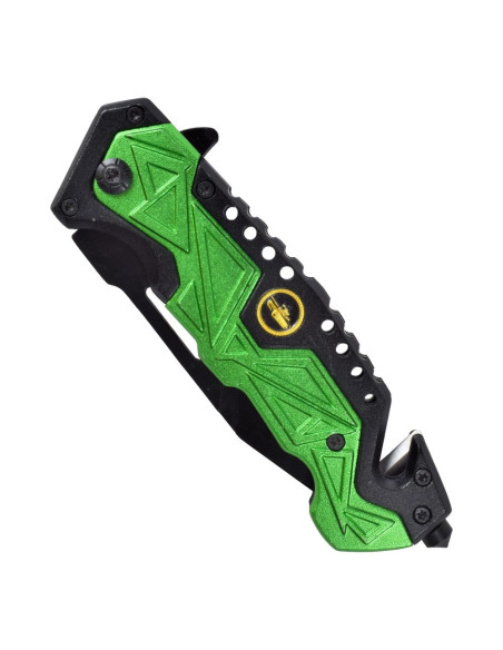 Army green SCK rescue knife (Length...