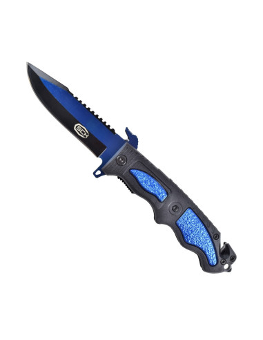 Blue SCK rescue knife (length 22.3 cm.)