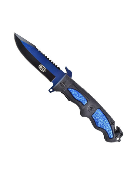 Blue SCK rescue knife (length 22.3 cm.)