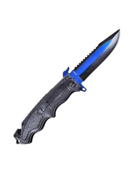 Blue SCK rescue knife (length 22.3 cm.)