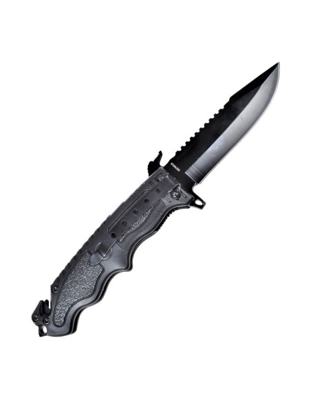 SCK black rescue knife (length 22.3 cm.)