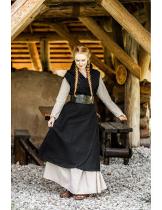 Gerlin model adjustable dress, black color 2