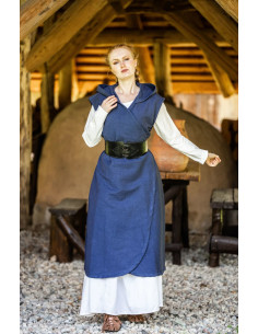 Gerlin model adjustable dress, blue color 2