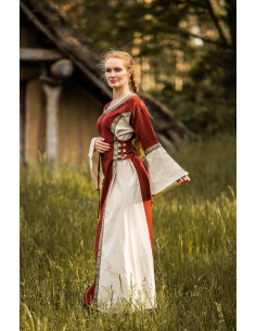 Medieval dress woman party model Sophie