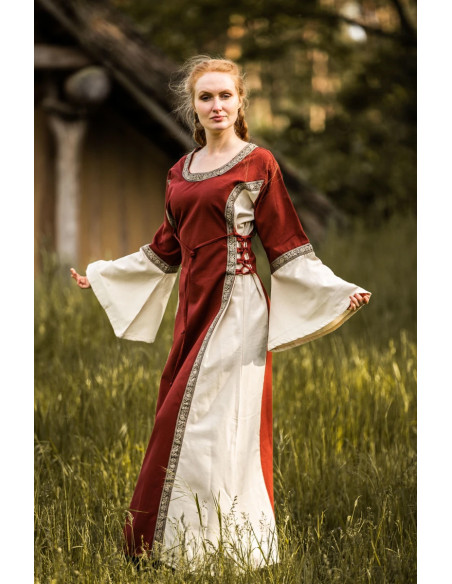 Medieval dress woman party model Sophie