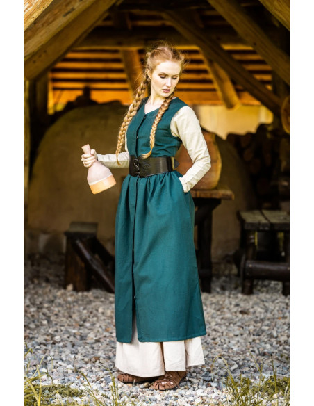 Medieval peasant dress model Arlette,...