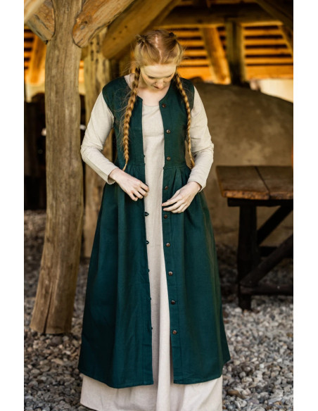 Medieval peasant dress model Arlette,...