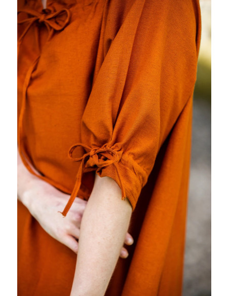 Medieval dress model Melisande, rust...