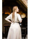 Medieval dress model Melisande, hemp color