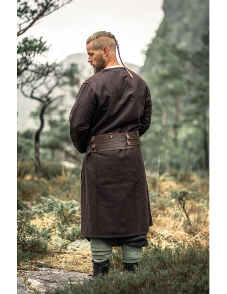 Open Viking tunic in wool, Balder...