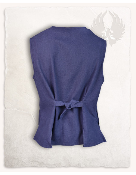 Fletcher pirate vest blue color