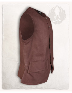 Brown Fletcher pirate vest 2