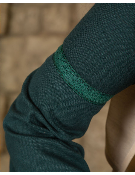 Medieval dress in premium cotton...