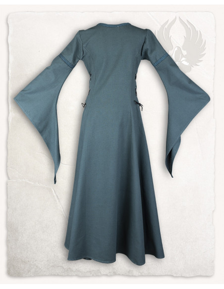Medieval dress in premium cotton...