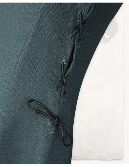 Medieval dress in premium cotton...