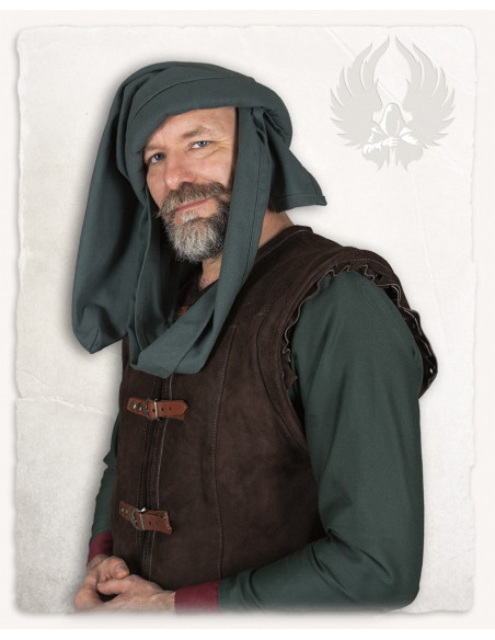 Medieval hat Rafael unisex in cotton,... Medieval hat Rafael unisex in cotton,...