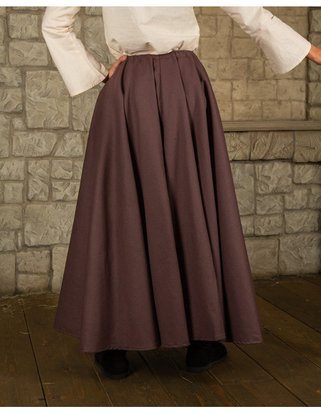 Medieval skirt in cotton Úrsula...