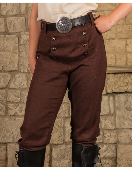 Medieval pants in brown color Pollard...