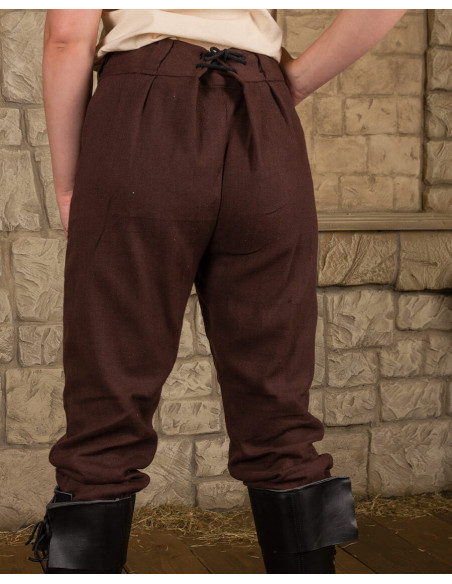 Medieval pants in brown color Pollard...