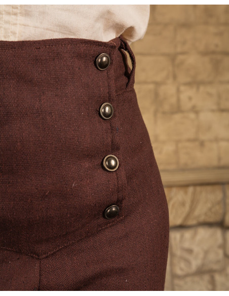 Medieval pants in brown color Pollard...