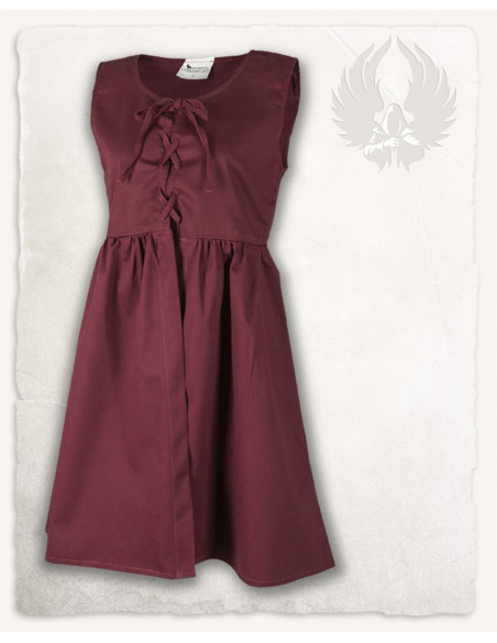 Clara Medieval Surcoat in Bordeaux Clara Medieval Surcoat in Bordeaux