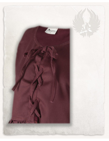 Clara Medieval Surcoat in Bordeaux Clara Medieval Surcoat in Bordeaux