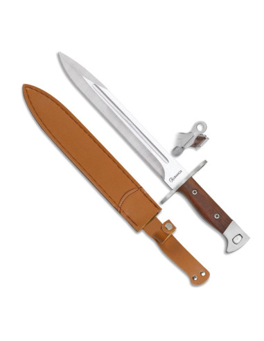 Bayonet type hunting and adventure knife (34.5 cm.)