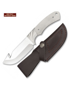 Hunting skinning knife blunt, blade 10.5 cms.