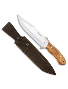 Albainox sport knife, olive handle
