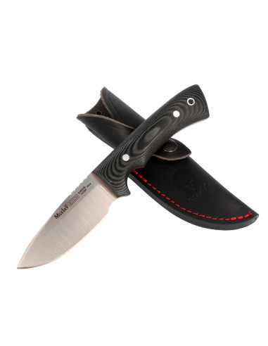 Muela Rhino black micarta knife