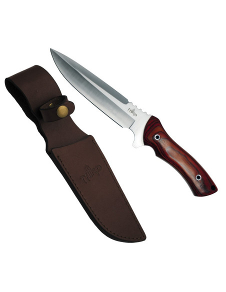 hunting knife pakkawood handle