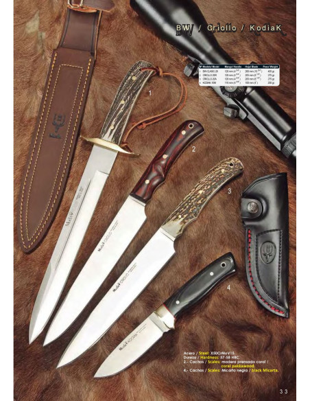 Criollo hunting knife