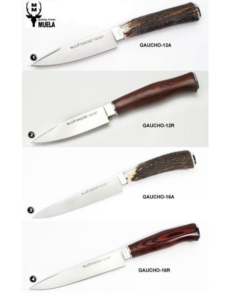 Hunting knives Muela Gaucho line