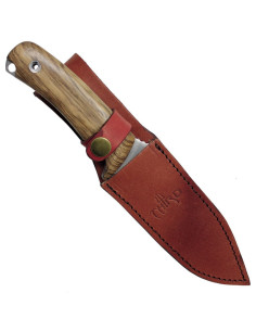 Third hunting knife, zebrano handle 2