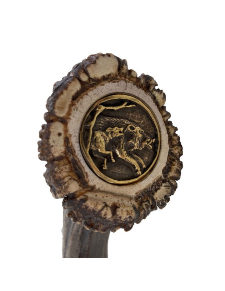 Magnum-Alcaraz knives with stag horn...